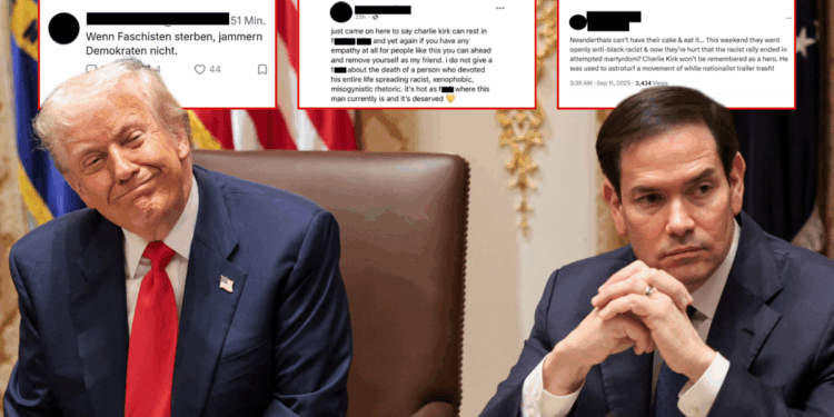 Foreigners who celebrated activist's death have visas revoked in savage name-and-shame campaign