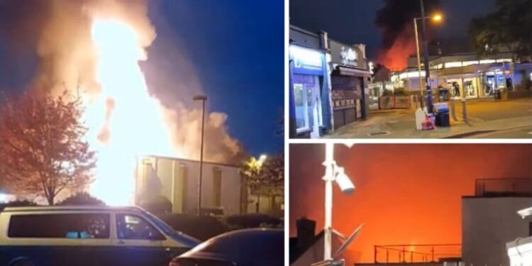 Forest Hill fire LIVE: Huge blaze erupts near station as emergency services rush to scene | UK | News