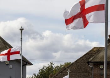 Furious row in UK town as England flags raised - 'Disgusting and racist' | UK | News
