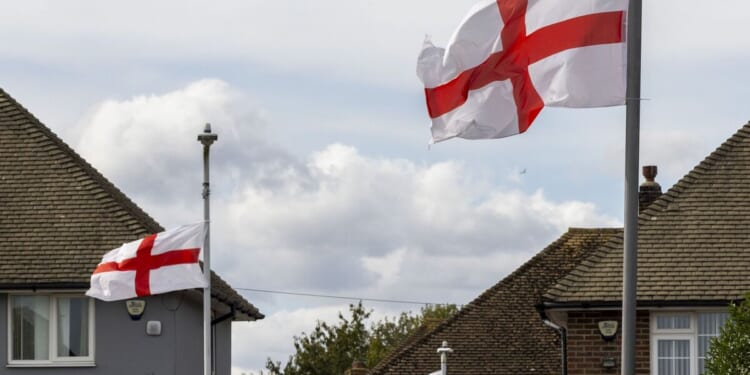 Furious row in UK town as England flags raised - 'Disgusting and racist' | UK | News