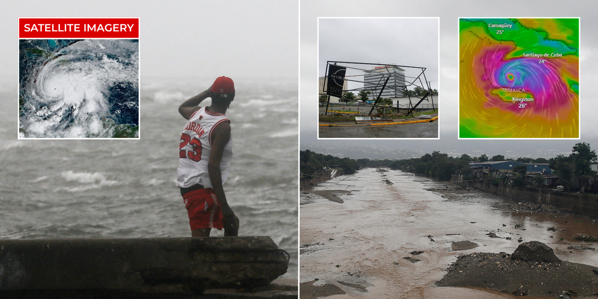 Hurricane Melissa: Jamaica is declared 'disaster area' as storm strikes