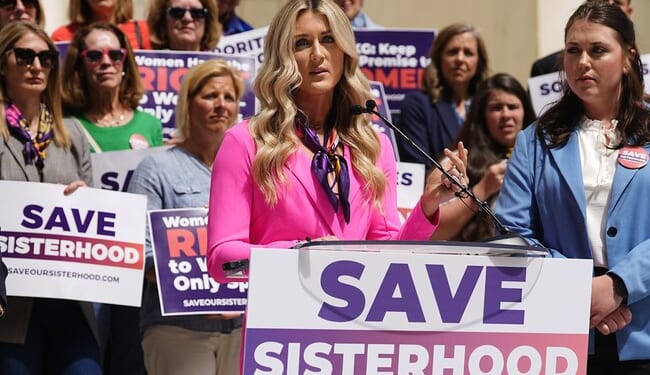 Image of Trans Swimmer 'Lia Thomas' Getting Honored With 'Inspiration' Award Pretty Much Says It All – RedState