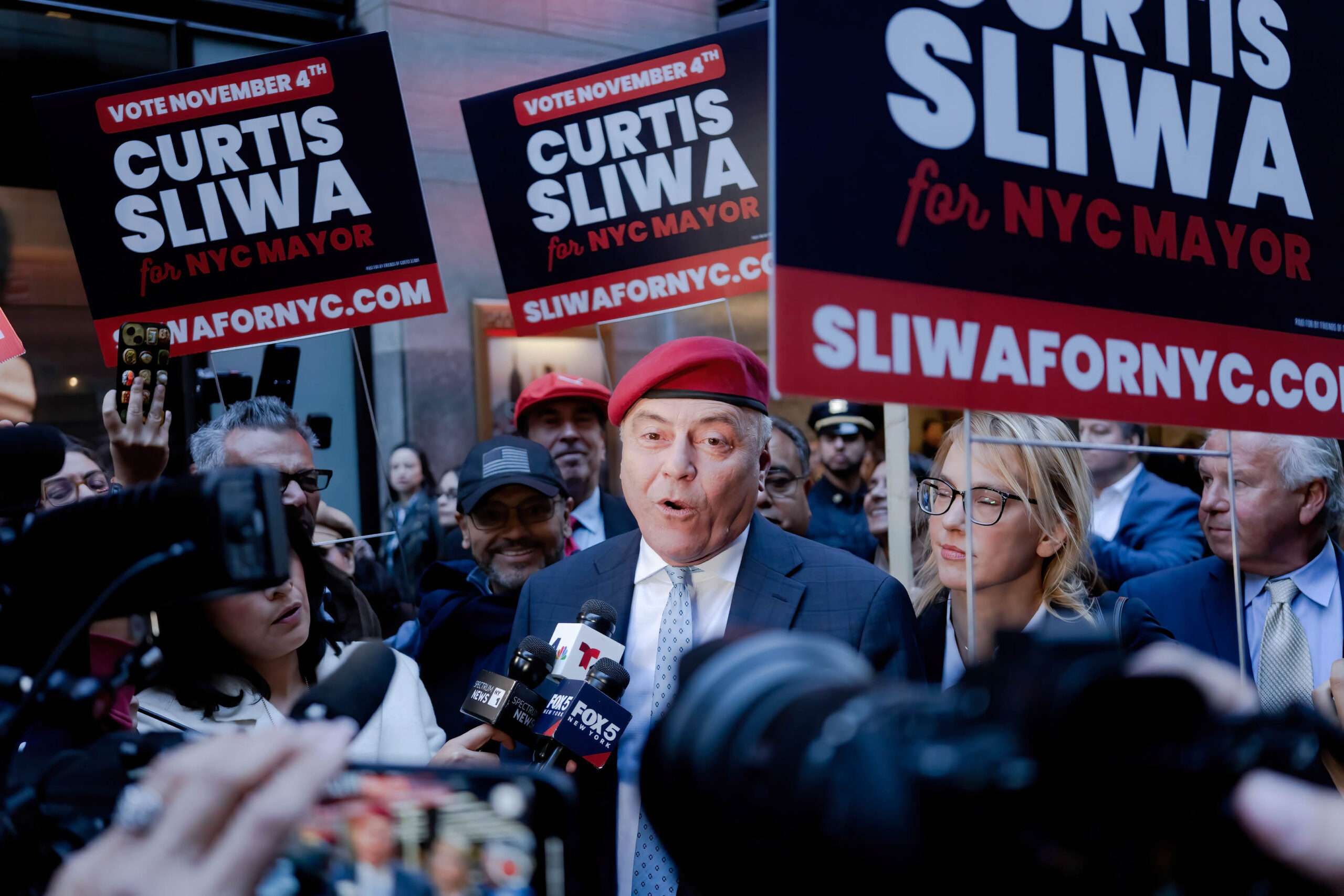 Is Curtis Sliwa a spoiler in New York City’s mayoral race?