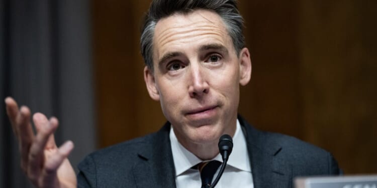 Josh Hawley Points Out Major Contradiction As Dems Lose Their Minds Over Trump’s Ballroom Project