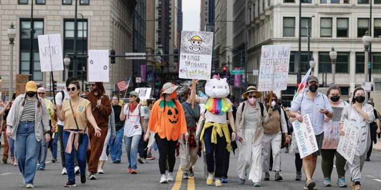 Leftist ‘No Kings’ Protests Mocked On Social Media