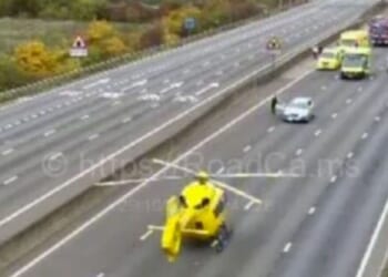 M25 traffic LIVE: Air ambulance lands on motorway near London after horror crash | UK | News