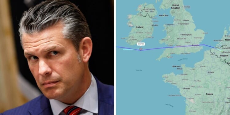 Pete's Hegseth's plane makes emergency landing in the UK | UK | News