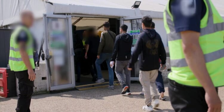 Record number of asylum seekers returned to France in single flight...but over 350 arrive in small boats