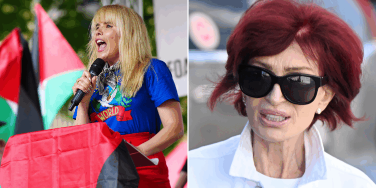 Sharon Osbourne blasts 'unwell' Paloma Faith over singer's claim 'you can't be feminist without talking about Palestine'