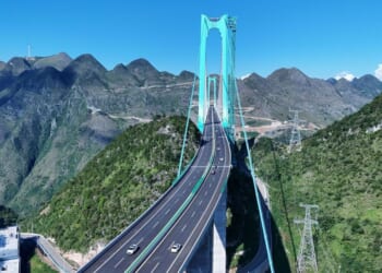 The world's tallest bridge that's just opened and cost £219m to build | World | News