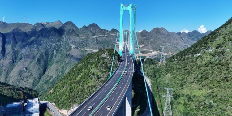The world's tallest bridge that's just opened and cost £219m to build | World | News