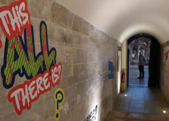 There are greater outrages than the Canterbury Cathedral graffiti