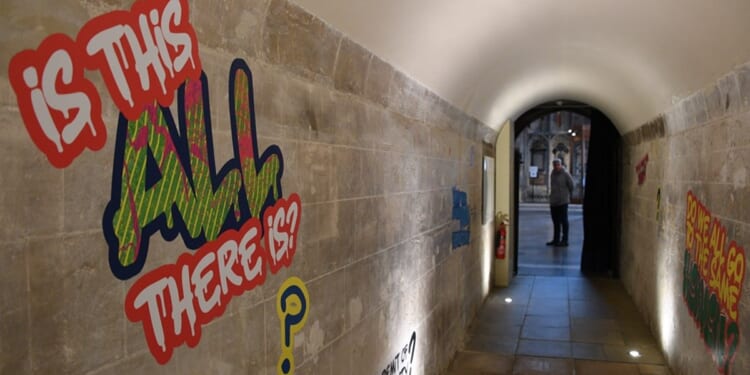 There are greater outrages than the Canterbury Cathedral graffiti