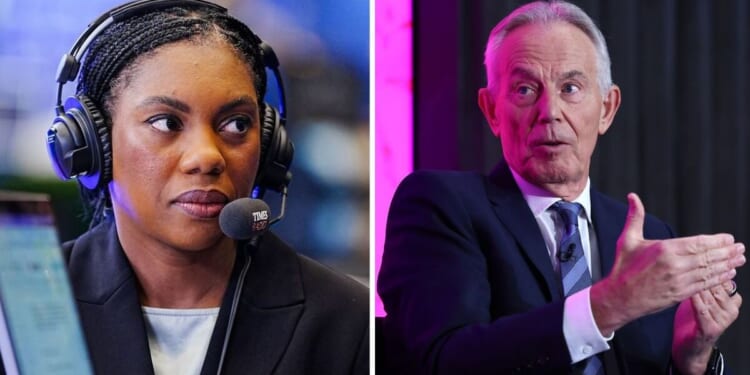 Tony Blair clashes with Keir Starmer over small-boat migration chaos | Politics | News