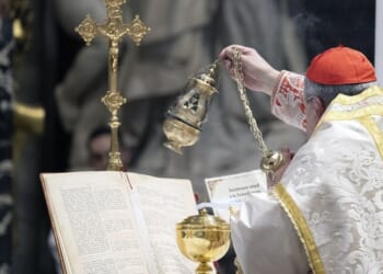 Traditional Latin mass celebrated in St Peter’s Basilica