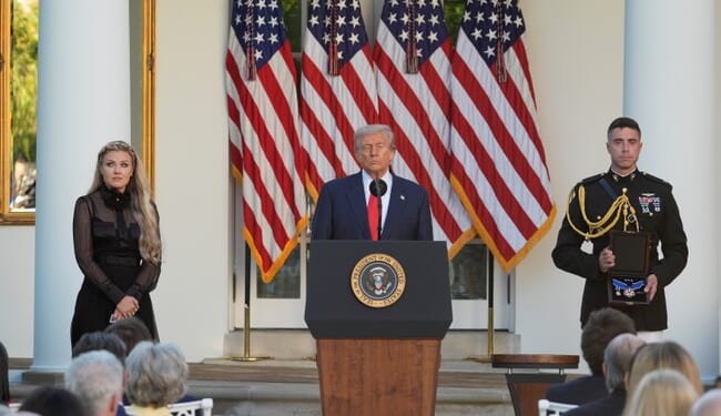 Trump Sends Incredible Message to Charlie Kirk With Engraving on Medal of Freedom – RedState