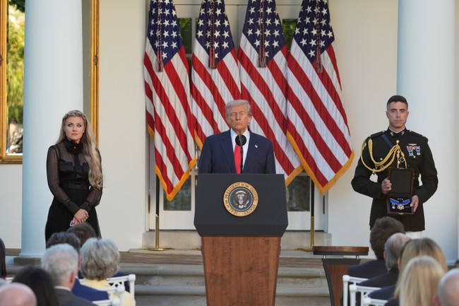 Trump Sends Incredible Message to Charlie Kirk With Engraving on Medal of Freedom – RedState