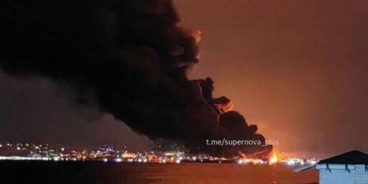 Ukraine destroys 16 Russian oil tanks in devastating drone strike | World | News