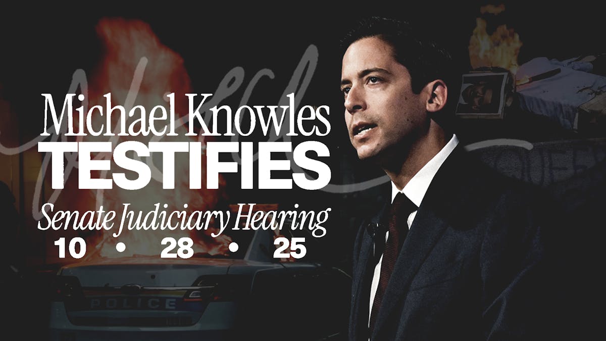 WATCH LIVE: Michael Knowles Testifies Before The Senate On Political Violence