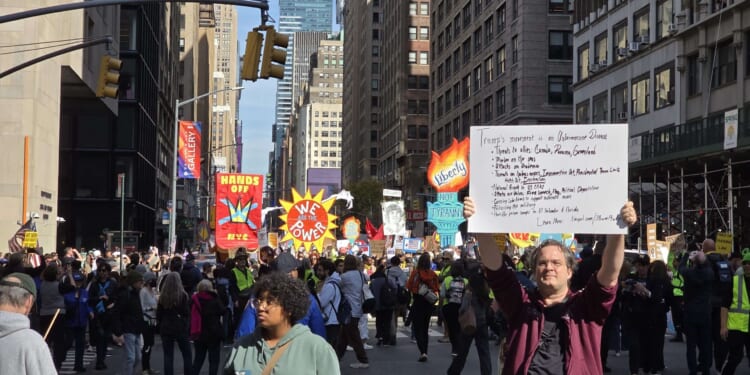 What I saw at today's No Kings rally in New York City