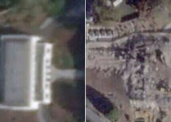 White House satellite images show Trump's $300m ballroom destruction | US | News