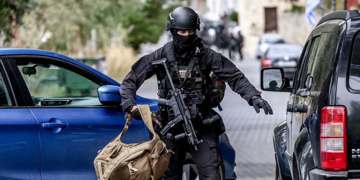 Two dead and at least 10 injured after shooting at popular British tourist hotspot in Greece