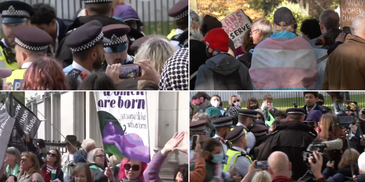 Protests erupt across Britain as women’s rights groups demand implementation of trans guidance: 'Law is the law!'
