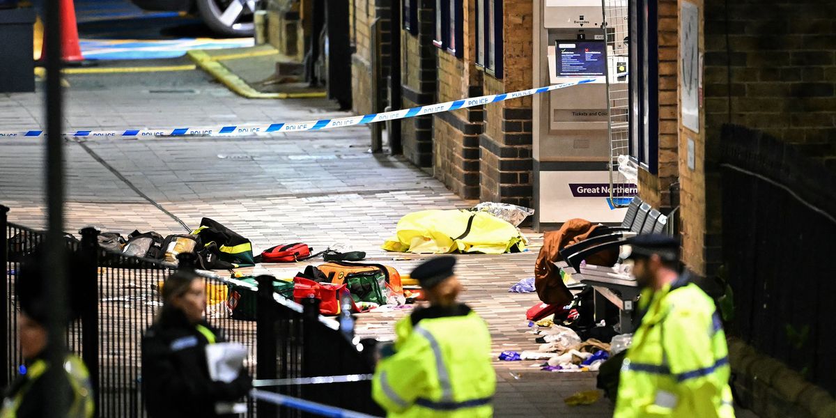 Police say ‘nothing to suggest’ incident is terror-related as nine suffer life-threatening injuries