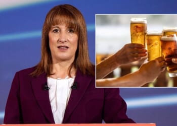 Hundreds of pubs go bust as Rachel Reeves’ tax hikes sparks highest insolvency rise in a DECADE