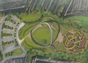 Construction begins on Britain's largest Christian monument