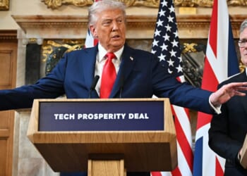 Three ways US President has outshone Keir Starmer in one year as Republican leader marks anniversary