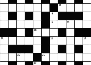 Crossword No. 1746