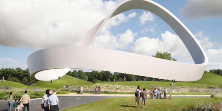 Construction begins on largest Christian monument to prayer