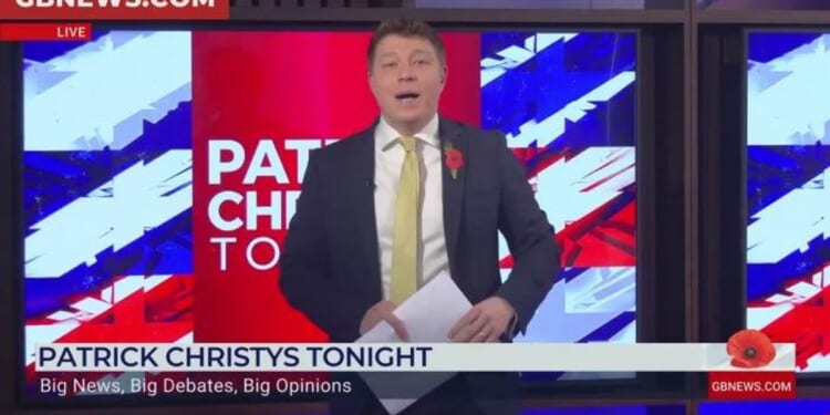 Patrick Christys welcomes Emily Carver back to the GB News studio