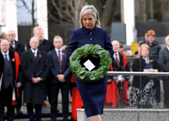Unionist leader refuses to share Remembrance Ceremony with First Minister for 'eulogising IRA'
