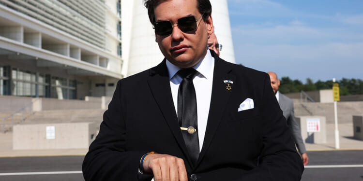 George Santos claims to understand grace after prison release