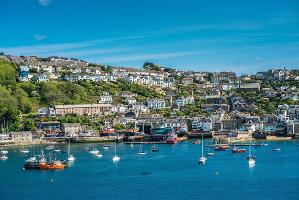 The small coastal town of Fowey