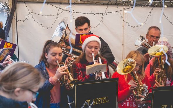 Fowey Christmas Market Music