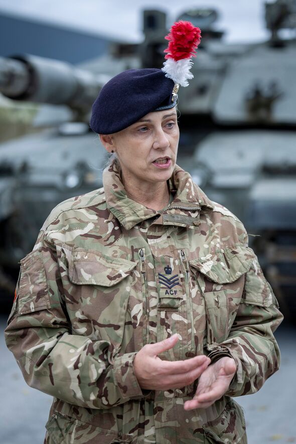 Royal Fusiliers cadet detachment commander Jenni Gilbert, 56