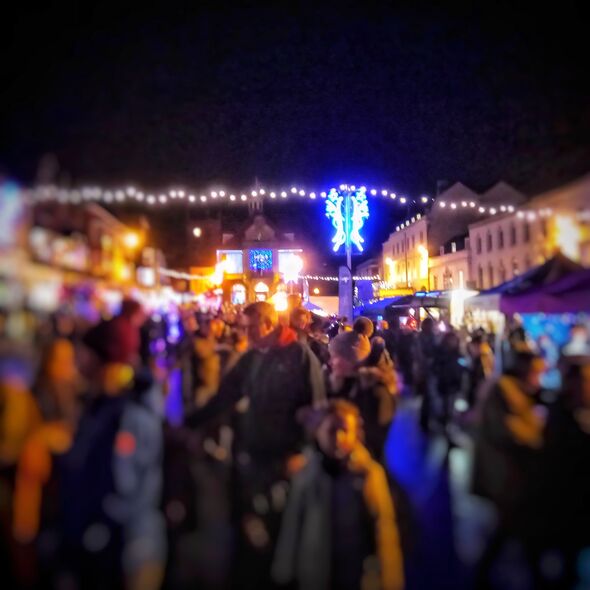 Christmas lights in Marlborough