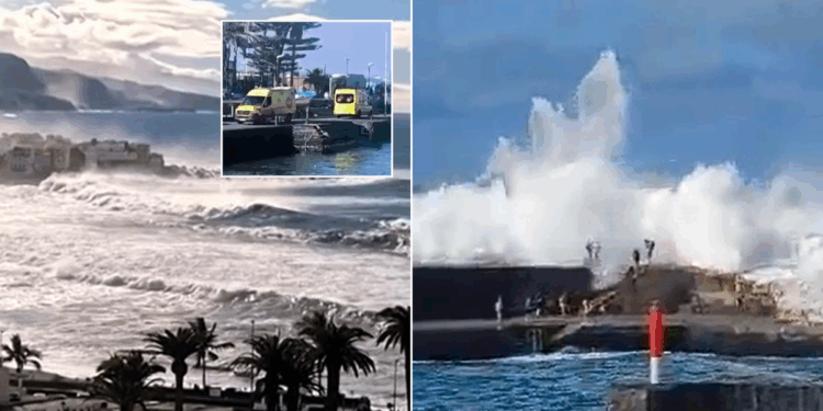Canary Islands death toll triples after tidal surge hammers holiday hotspot