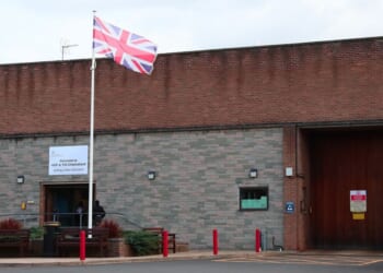 Fire engine rushes to scandal-stricken prison after fire breaks out in inmate's cell