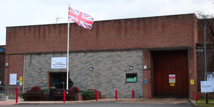 Fire engine rushes to scandal-stricken prison after fire breaks out in inmate's cell