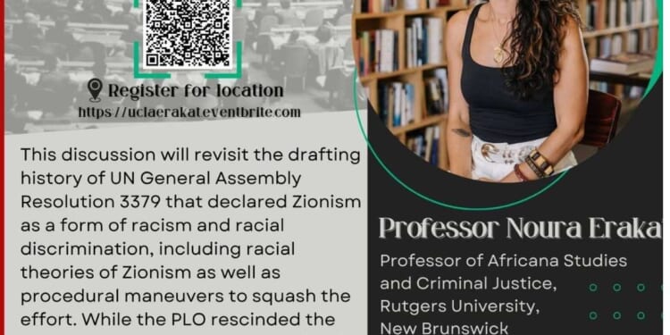 Institutional Antisemitism at UCLA and Especially its Law School
