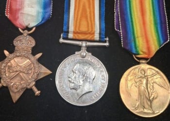 Burglars storm veteran’s home and steal his First World War medals in shameful Armistice Day raid
