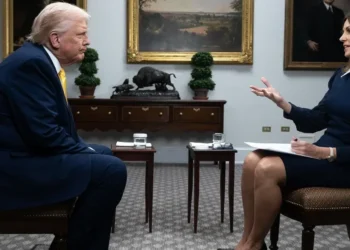 Read the full transcript from Bev Turner's interview with the US President