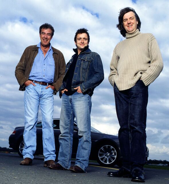 Clarkson, Hammond and May on Top Gear in 2004 Clarkson, Hammond and May on Top Gear in 2004