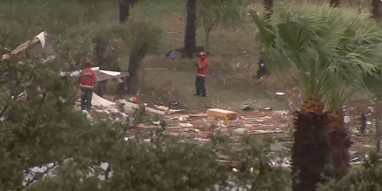 Elderly British woman, 85, dies after storm at Portuguese campsite