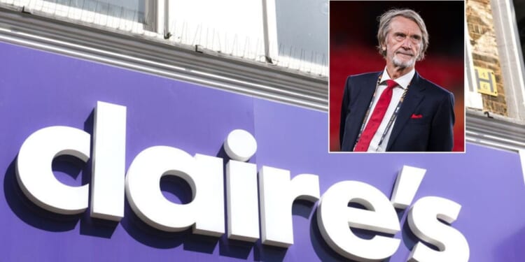 Claire’s administrator and Sir Jim Radcliffe advisor heads to £900m auction