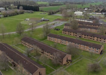 RAF base housing hundreds of migrants infested with rats and leaking sewage